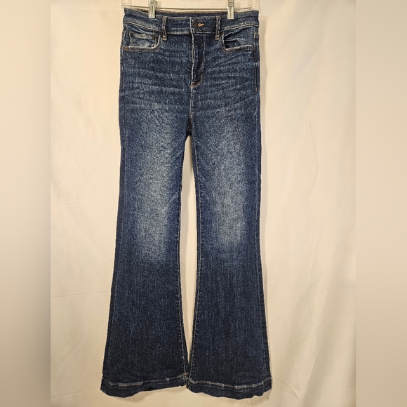 American Eagle Outfitters Denim - American Eagle Super Hi-Rise Flare Jeans Women’s Size 4 Regular Stretch Denim